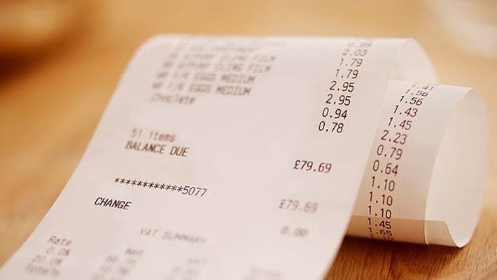 ۹۰ درصد رسیدهای خرید سرطان زا هستند