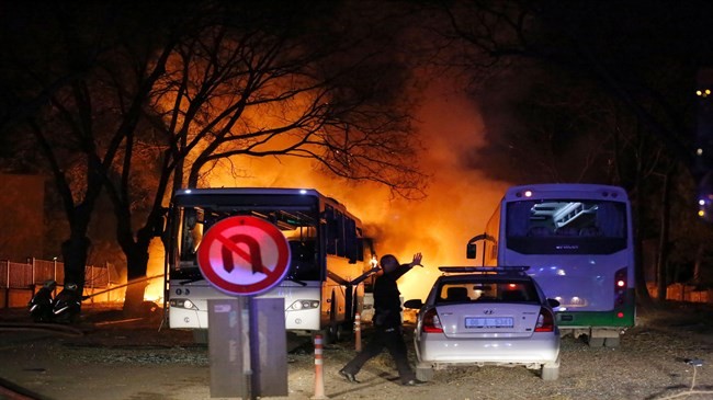 At least 28 killed in Ankara bomb blast