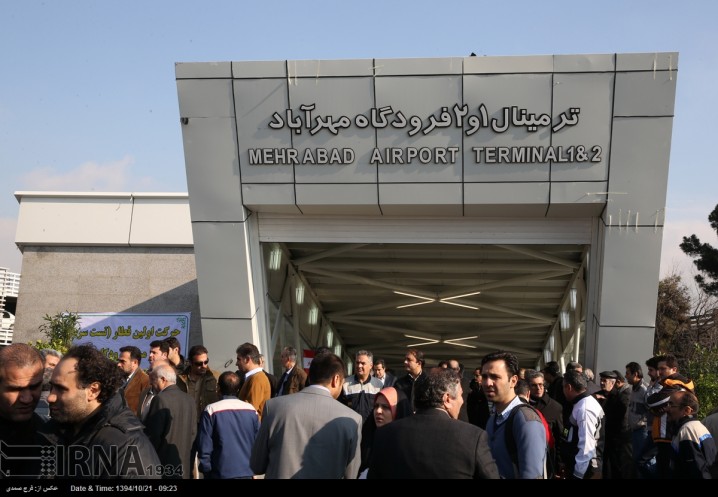 راه اندازی آزمایشی قطار خط مترو فرودگاه مهرآباد