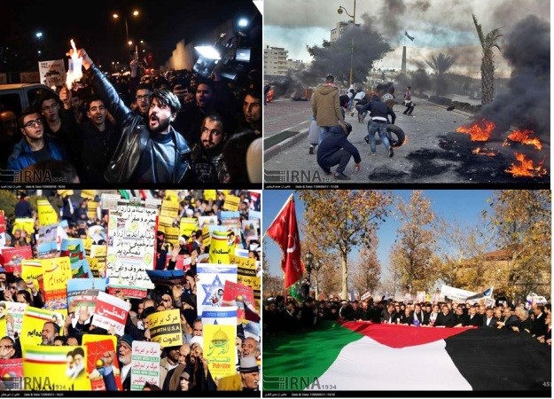 واکنش جهانی به یک تصمیم غیرمعقول/اقدام ترامپ درباره قدس جامعه جهانی را علیه رژیم صهیونیستی یکصدا کرد