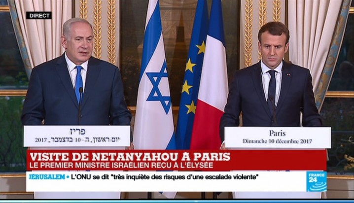 مکرون: تصمیم ترامپ اوضاع را در منطقه بدتر می کند