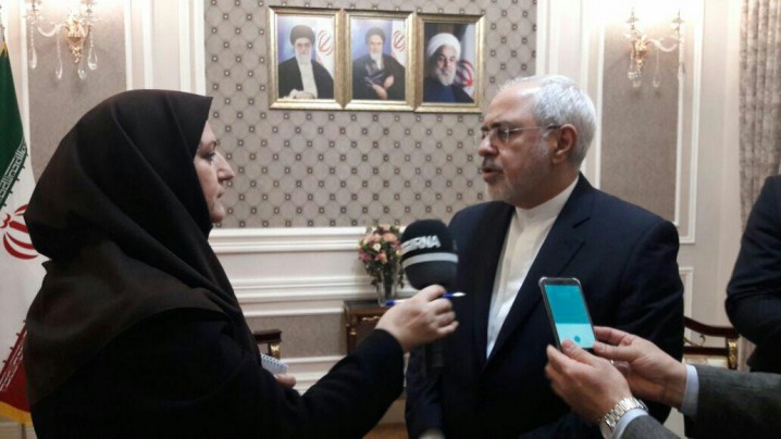 ظریف:از طریق شورای امنیت، اتهام آمریکا به ایران را پیگیری می کنیم