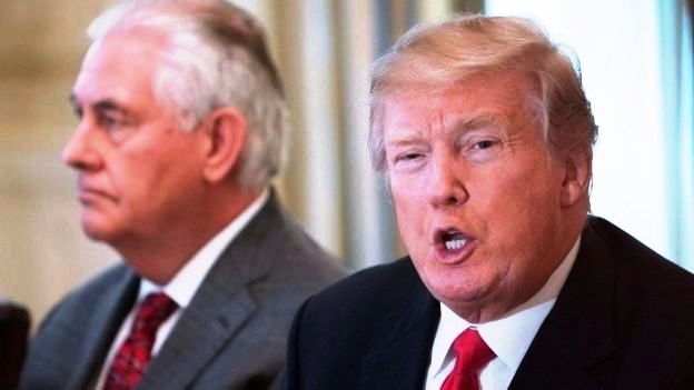 ترامپ علت برکناری تیلرسون را اختلاف بر سر برجام اعلام کرد