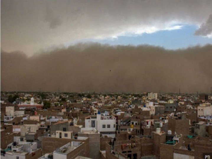 طوفان شن 77 نفر را در شمال هند کشت