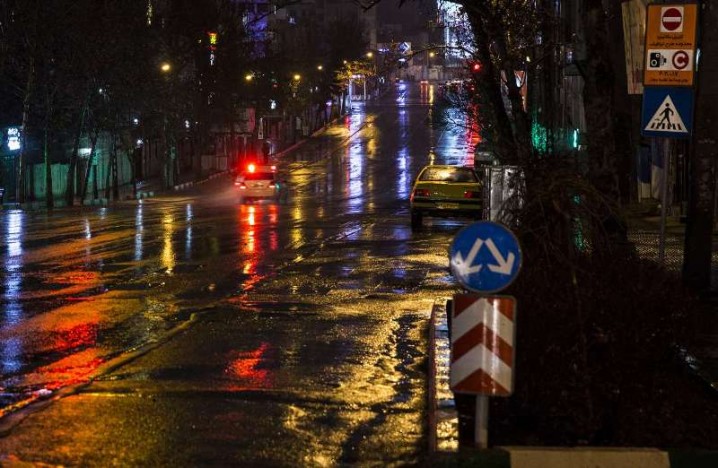 وقتی همه خواب بودند، باران تهران را شست