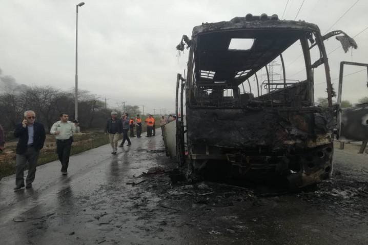 انفجار خط لوله گاز در برومی اهواز چهار کشته بر جا گذاشت
