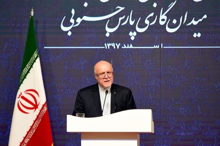 زنگنه: برداشت گاز از پارس جنوبی به 750 میلیون متر مکعب می رسد