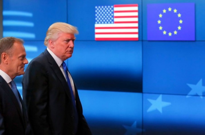ترامپ: اتحادیه اروپا شریکی بی رحم است