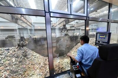 تولید بیت‌کوین در مرکز تفکیک زباله جنوب تهران