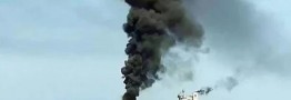 آتش، سهم 3 نفتکش متخلف در تنگه هرمز