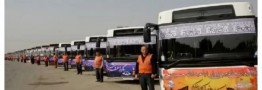 6500 اتوبوس در خدمت اربعین