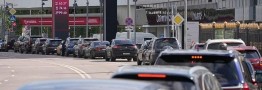 صف&zwnj;های سوخت به مسکو رسید