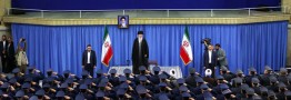 جمعی از فرماندهان و کارکنان نیروی هوایی ارتش با رهبر انقلاب دیدار کردند