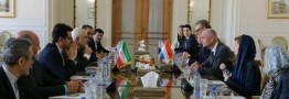 وزیر امور خارجه هلند با ظریف دیدار کرد