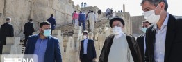 استاندار فارس: توصیه رئیس&zwnj;جمهوری حفاظت و مراقبت از تخت جمشید است