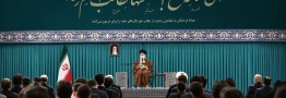 دیدار جمعی از نخبگان و استعدادهای علمی با رهبر انقلاب اسلامی