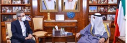 باقری با وزیر خارجه کویت دیدار کرد