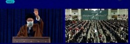 سخنرانی رهبر انقلاب در ارتباط تصویری با مردم آذربایجان شرقی