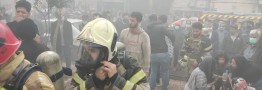 آتش&zwnj;سوزی برج ۱۵ طبقه مسکونی در تهران/۱۰۰ نفر نجات یافتند