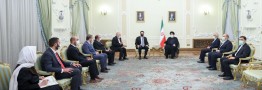رئیس جمهور: اراده ایران توسعه مناسبات با کشورهای همسایه است
