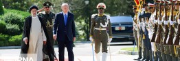 &laquo;اردوغان&raquo; مورد استقبال رسمی آیت&zwnj;الله رئیسی قرار گرفت