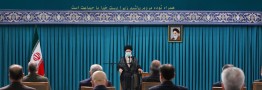 رئیس&zwnj;جمهور و اعضای هیأت دولت با رهبر انقلاب دیدار کردند