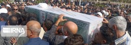پیکر مطهر امام جماعت شهید مسجد مولای متقیان زاهدان تشییع شد