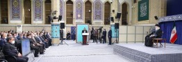 کارآفرینان، تولیدکنندگان و دانش بنیان&zwnj;ها با رهبر انقلاب دیدار کردند