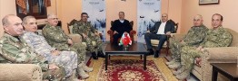 دیدار وزیران دفاع ترکیه، گرجستان و جمهوری آذربایجان در حاشیه یک رزمایش