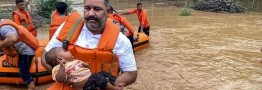سیل در شمال هند ۳۷ کشته بر جای گذاشت/ عملیات نجات ادامه دارد