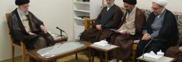 دیدار دست&zwnj;اندرکاران بزرگداشت آیت&zwnj;الله ناصری با رهبر انقلاب