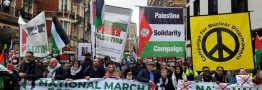 تظاهرات حامیان فلسطین در پایتخت&zwnj;های جهان / \"درد و رنج فلسطینی&zwnj;ها را نادیده نگیرید\"