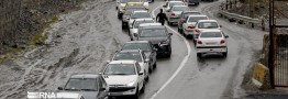 جاده&zwnj;های مازندران لغزنده است/ انسداد کندوان ادامه دارد