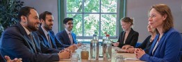 برررسی آخرین تحولات غزه در دیدار مقام قطری با وزیر خارجه هلند