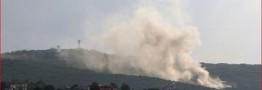 حزب الله لبنان مرکز تجمع نظامیان صهیونیست را درهم کوبید