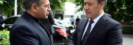 حضور رئیس&zwnj;جمهوری قرقیزستان در سفارت ایران/ رئیسی فرزند وفادار کشورش بود