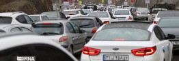 ترافیک سنگین در محورهای هراز، چالوس و آزادراه تهران- شمال