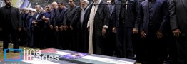 رهبر انقلاب بر پیکر شهید &laquo;اسماعیل هنیه&raquo; نماز اقامه کردند