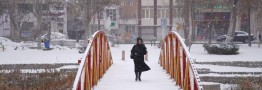 برف و باران در مناطق مرکزی کشور/ بارش برف در شمال تهران