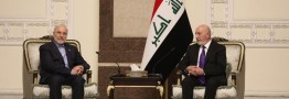 قالیباف با رئیس&zwnj;جمهور عراق دیدار کرد