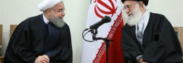 دیدار رییس جمهور با حضرت آیت الله خامنه&zwnj;ای