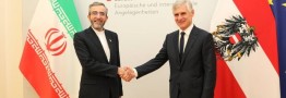 باقری با وزیر امور خارجه اتریش دیدار کرد