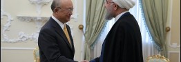 دیدار آمانو با روحانی