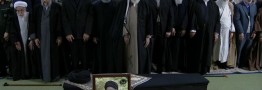 مراسم تشییع و اقامه نماز بر پیکر آیت&zwnj;الله هاشمی شاهرودی