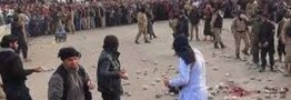 داعش یک زن و 20 جوان را در موصل سنگسار کرد