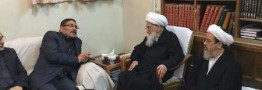 رایزنی دبیر شورای عالی امنیت ملی با مراجع تقلید در قم