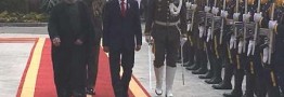 Indonesian president officially welcomed in Tehran