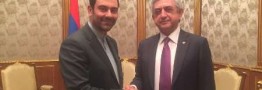 رئیس جمهوری ارمنستان سفر روحانی را زمینه ساز توسعه فراگیر روابط خواند