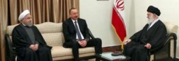 رهبر انقلاب در دیدار رئیس&zwnj;جمهوری آذربایجان:خیر و مصلحت دولت آذربایجان در همراهی با احساسات مذهبی مردم است