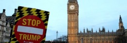 برگزاری تظاهرات ضد ترامپ در لندن